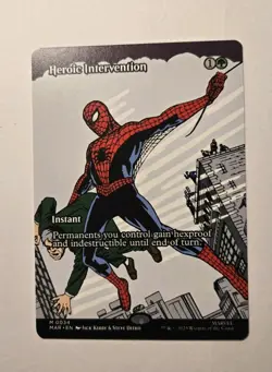 Heroic Intervention (Borderless) Marvel Universe Eternal-Legal Regular - Image 1