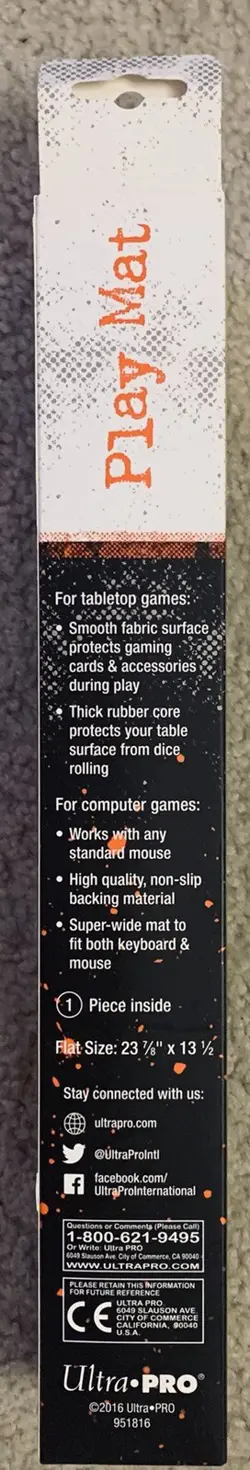 New MAGIC the GATHERING Iconic Masters URABRASK the HIDDEN Playmat Upro 86611 - Image 3