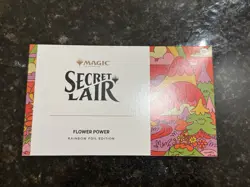 Magic The Gathering MTG: Secret Lair Flower Power Rainbow Foil Edition Sealed - Image 1