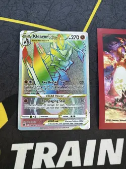 Pokemon Card Kleavor VSTAR 196/189 Rainbow Secret Rare Astral Radiance 172💎NM💎 - Image 1