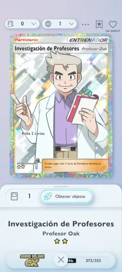 Oak Professor Research Pokemon TCG Pocket Trading Trade ⭐⭐ - Image 1