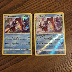 Gyarados 33/147 Holo & Reverse Rare SM Burning Shadows Set TCG Pokemon Cards NM - Image 1