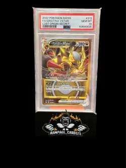 Pokemon 2022 Giratina VSTAR 212/196 Full Art SR Lost Origin GEM MINT PSA 10 - Image 1