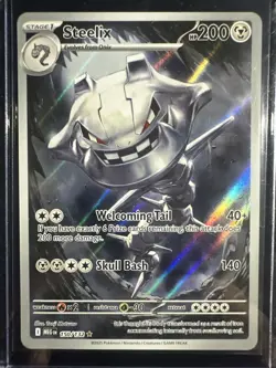 Pokemon Me01 Mega Evolution - Steelix 150/132 Illustration Rare - Image 1