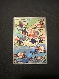 Clobbopus 207/191 Pokemon Surging Sparks Illustration Rare Full Art USGMEN NM - Image 1