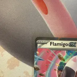 Flamingo ex 160/191 Holo Double Rare Pokemon TCG Surging Sparks Near Mint - Image 2