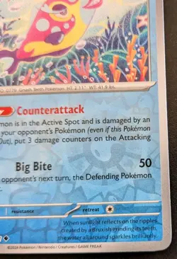 Bruxish 049/191 Reverse Holo Uncommon Scarlet & Violet: Surging Sparks Pokemon - Image 5