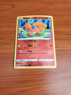 Vulpix - Pokemon Champion's Path Reverse Holo #006/073 - NM/MT - FREE SHIPPING - Image 1