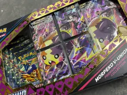 Pokemon TCG Morpeko V-Union Premium Playmat Collection Box - 5 Packs; Sealed Box - Image 2