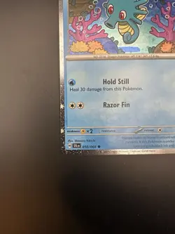 Horsea 10/64 Cosmos Holo Promo - Shrouded Fable Pokemon TCG - NM - Image 3