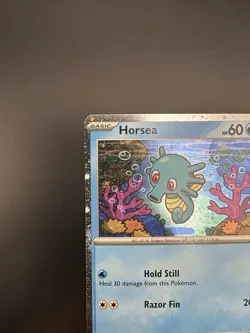 Horsea 10/64 Cosmos Holo Promo - Shrouded Fable Pokemon TCG - NM - Image 4