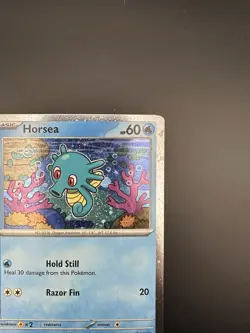 Horsea 10/64 Cosmos Holo Promo - Shrouded Fable Pokemon TCG - NM - Image 5
