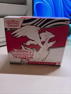 Opened POKEMON TCG White Flare Elite Trainer ETB + Opened booster packs - Image 1