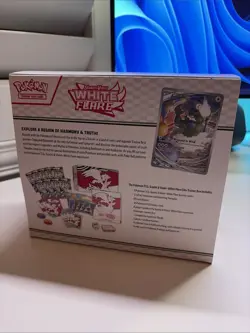 Opened POKEMON TCG White Flare Elite Trainer ETB + Opened booster packs - Image 2