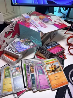 Opened POKEMON TCG White Flare Elite Trainer ETB + Opened booster packs - Image 3