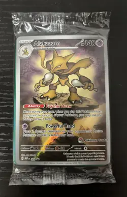 Alakazam - 009 (Pokemon Center Exclusive) MEP: Mega Evolution Promo SEALED! - Image 1