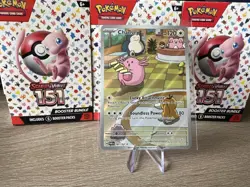 Pokemon Card Chansey 187/167 Twilight Masquerade Illustration Rare Full Art NM - Image 1