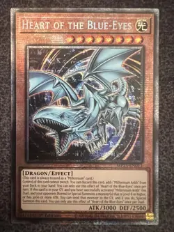 Yugioh! Heart Of The Blue Eyes, MP25-EN013, Starlight Rare, 1st Edition - Image 1