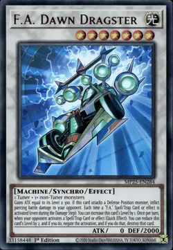 F.A. Dawn Dragster 1st Ultra MP25-EN284 Yu-Gi-Oh! - Image 1