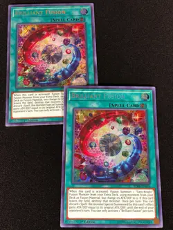 Yugioh Brilliant Fusion BLRR-EN064 1ST SECRET x2 (NM) - Image 1