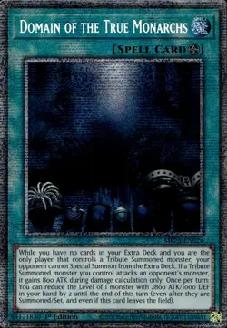 Domain of the True Monarchs 1st Starlight Rare MP25-EN026 Yu-Gi-Oh! - Image 1