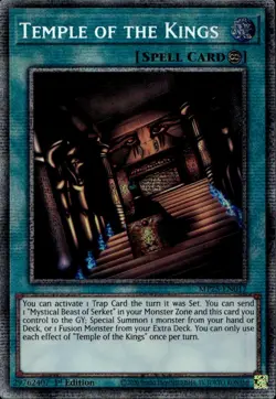 Temple of the Kings 1st Starlight Rare MP25-EN017 Yu-Gi-Oh! - Image 1