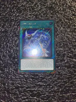 Yugioh! Invocation RA04-EN281 Platinum Secret Rare 1st Edition Light Play - Image 1