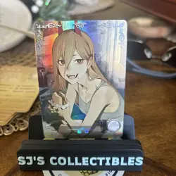 POWER CHAINSAW MAN SR NS-12SR-05 Goddess Story Anime TCG CCG Collectible Card - Image 1