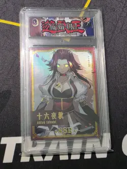 Goddess Story Trading Card Waifu SSR Yu-Gi-Oh! Akiza Izinski Custom Slab - Image 1