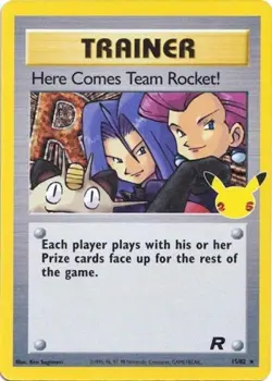 Pokemon Here Comes Team Rocket! NM 1st Edition Normal - Image 1