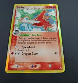 Latias 11/110 EX Holon Phantom Rare Holo Pokemon Card 2006 Delta Species NM - Image 1