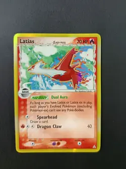 Latias 11/110 EX Holon Phantom Rare Holo Pokemon Card 2006 Delta Species NM - Image 3