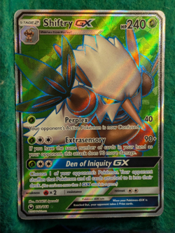 Shiftry GX 152/168 SM Celestial Storm Full Art Ultra Rare Pokemon Card - Image 1