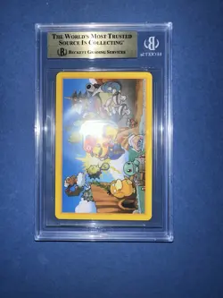 BGS 10 PRISTINE MARIO PIKACHU PLAYING CARDS JACK OF DIAMONDS POKEMON CENTER - Image 5