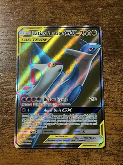 Latias & Latios GX 169/181 Full Art Tag Team Pokemon Card - Image 1