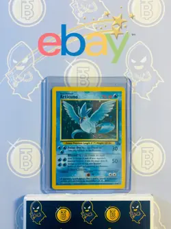 Articuno 2/62 MP Played Fossil set 1999 Pokemon Card Holo Rare Holofoil - Image 1