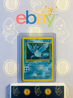Articuno 2/62 MP Played Fossil set 1999 Pokemon Card Holo Rare Holofoil - Image 1