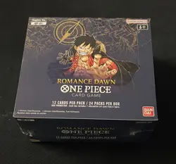 Sealed One Piece Romance Dawn Blue Bottom OP-01 English Card Game Booster Box - Image 1