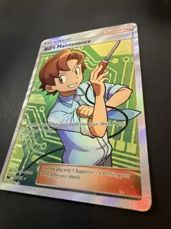 Pokemon Celestial Storm Bill's Maintenance Holo Full Art Ultra Rare Card 162/168 - Image 2