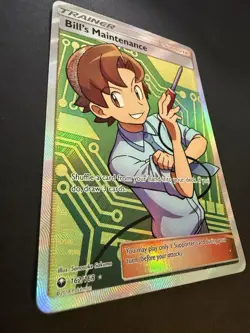 Pokemon Celestial Storm Bill's Maintenance Holo Full Art Ultra Rare Card 162/168 - Image 3