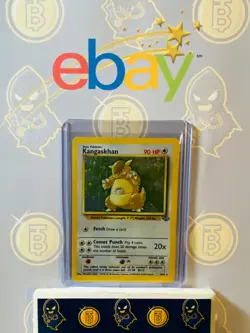 Kangaskhan 5/64 HP Played Jungle Set 1999 Pokemon Card Holo Rare Holofoil - Image 1