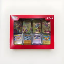 Pokemon TCG 151 4 Mini Tins + Promo Cards Bundle FREE SHIPPING ✅✅ - Image 1