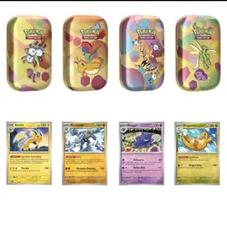 Pokemon TCG 151 4 Mini Tins + Promo Cards Bundle FREE SHIPPING ✅✅ - Image 2