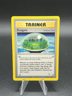Pokemon Card TCG - Ecogym 84/111 - Neo Genesis - Rare Trainer - LP HB1 - Image 1