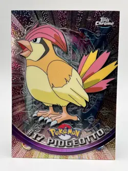 Pokemon Card Topps Chrome Pidgeotto #17 NM - Image 2