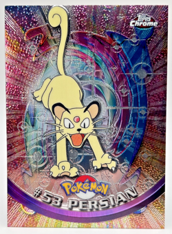 2000 Pokemon Card Topps Chrome Persian #53 Series 1 NM - Image 1