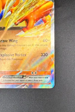 Charizard EX 161 Q2011 NM 2024 Pokemon Scarlet & Violet Black Star Promo Card TC - Image 5