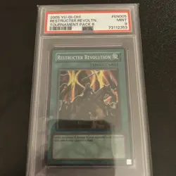 YUGIOH Vintage 2005 Restructer Revolution TP6-EN005 PSA 9 BGS CGC WOW - Image 1