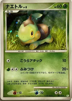 Turtwig 2008 001/014 Pokemon Card Game Pocket Monster Nintendo Japanese rare F/S - Image 1