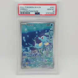 🍁 Pokemon TCG Horsea 067/064 Shrouded Fable PSA 10 English Card S&V #067 - Image 1